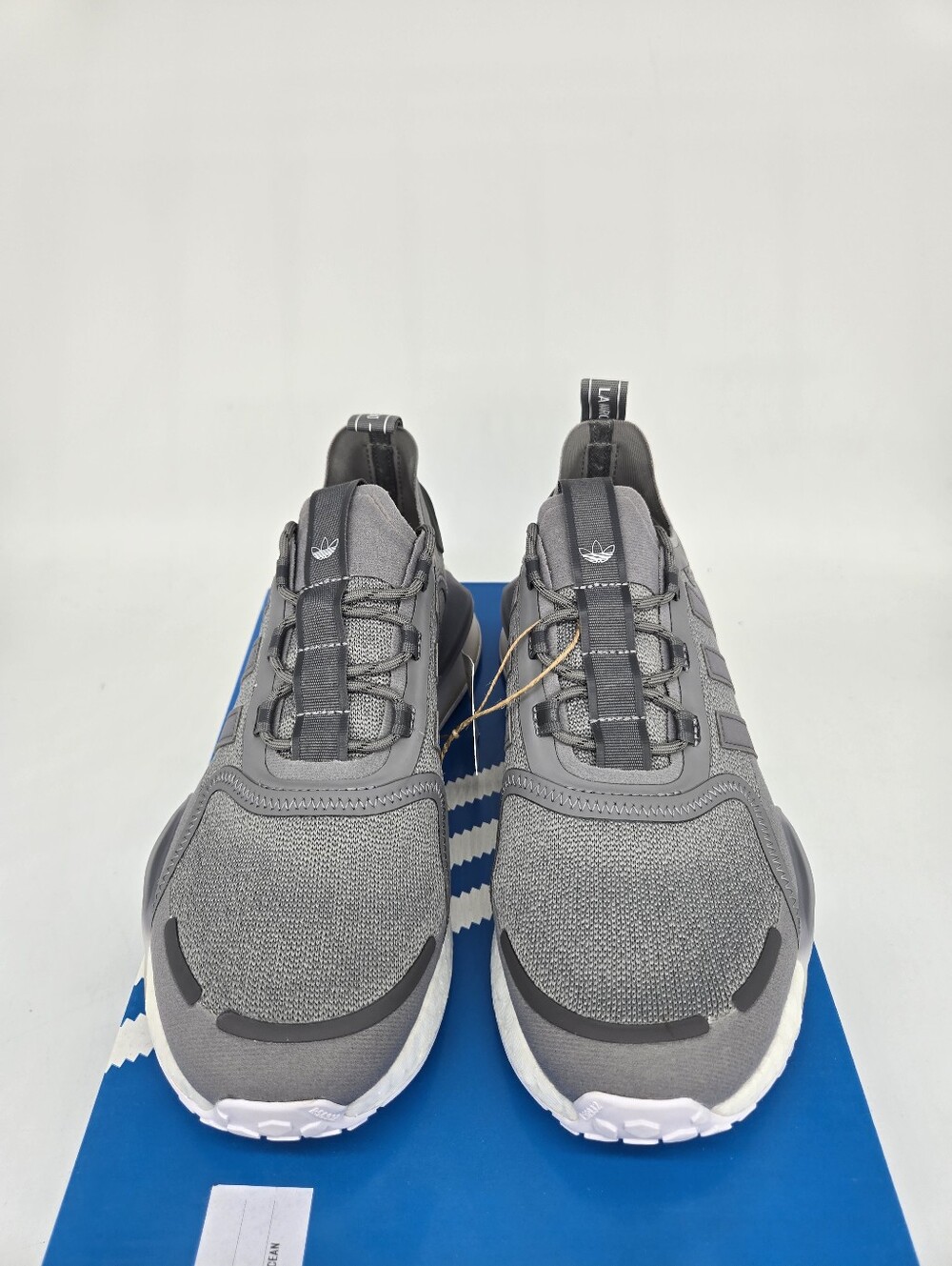 Adidas Women's NMD_V3 GY9283 Primeknit Grey Running Shoes Size 8.5 - Picture 2 of 8
